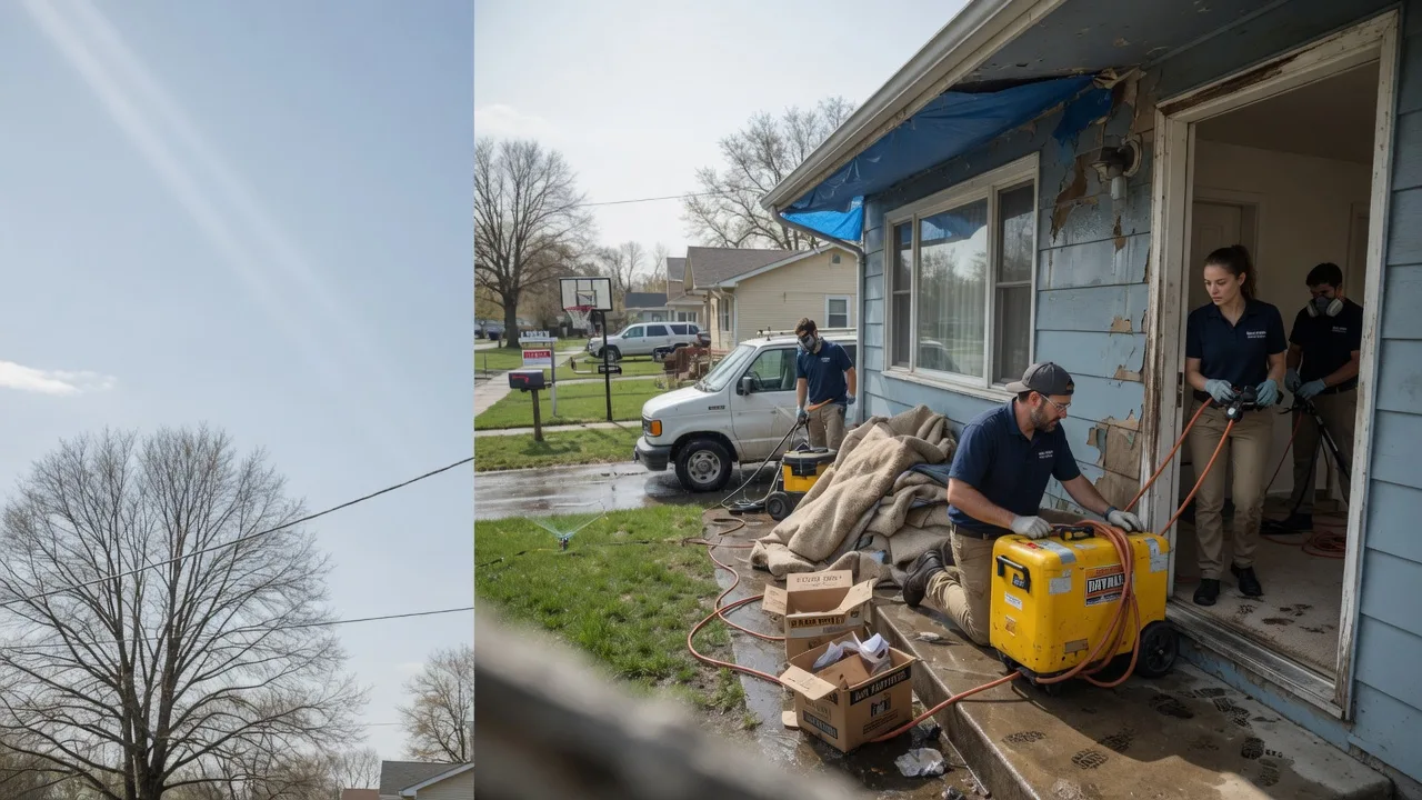 Basement Flood Cleanup in Vandergrift, PA near me